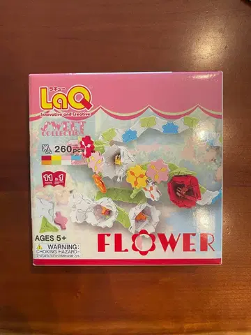 LaQ 라큐 FLOWER 260피스 (설명서 포함)