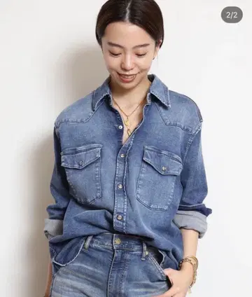 muse de deuxieme classe SURT denim shirt