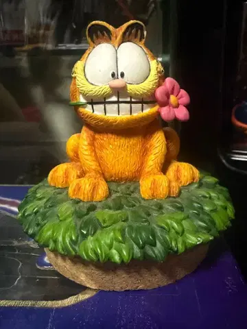 [ 레어 ] 90s vintage 가필드 던베리 민트사 피규어