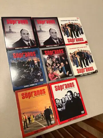 새상품급, THE SOPRANOS(더 소프라노스) DVD 전권