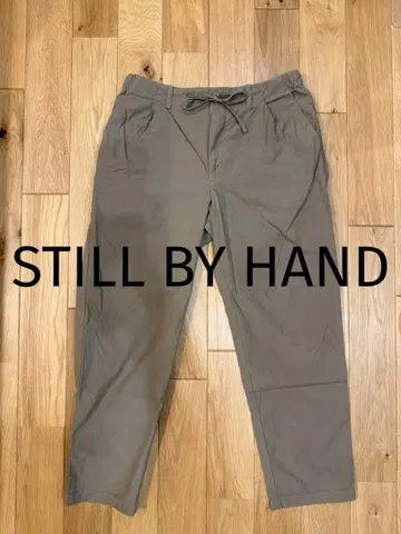 still by hand 치노 팬츠