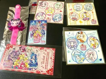 프리큐어 영화 입장 특전 5종 세트