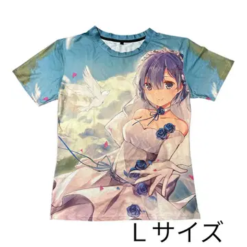 리제로 렘 웨딩 드레스 T셔츠 L사이즈