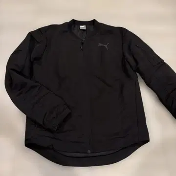 PUMA 블랙 MA-1풍 자켓