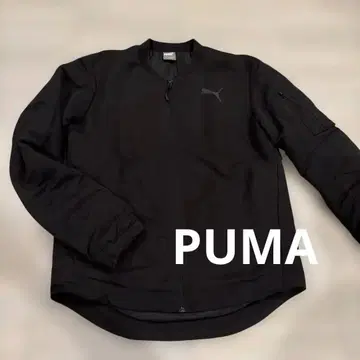 PUMA 블랙 MA-1풍 자켓