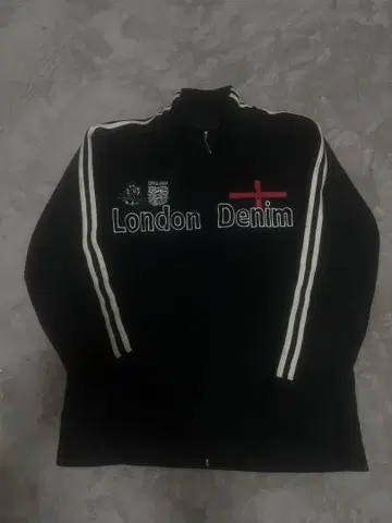 London Denim 블랙 후드티 archive