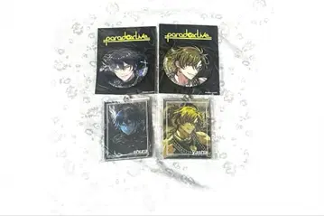 Paradox Live 파라라이 환영 캔뱃지 키링 세트 무라이칸