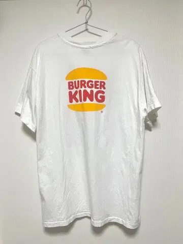 버거킹 T셔츠 구제 빈티지