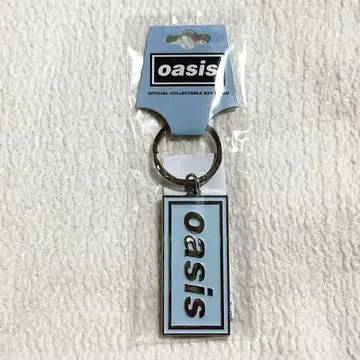 oasis 로고 메탈 키링 10월 내한 기념 공식 굿즈
