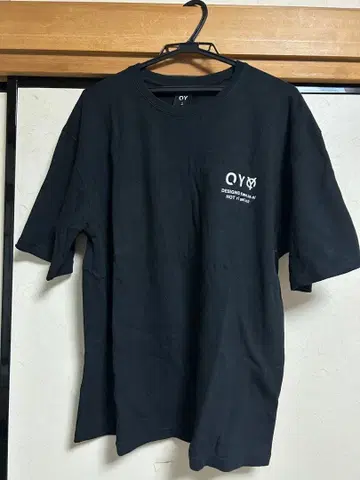 OY T셔츠 블랙
