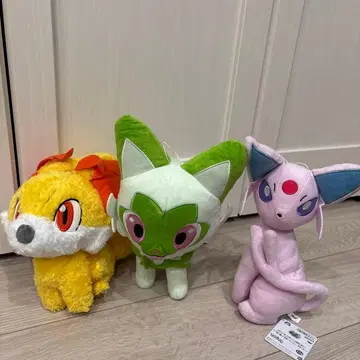 포켓몬 봉제 인형 포코 에브이 냐오하