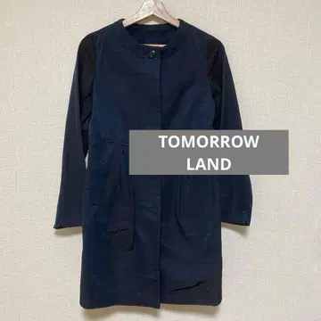 투모로우랜드 노카라 코트 38 사이즈