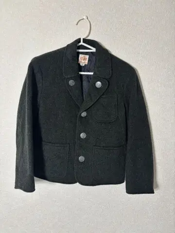 [CHARLOTTE] 울 코트 다크 그린 여성용 M 34