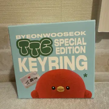 BYEONWOOSEOK TTE KEYRING 특별판
