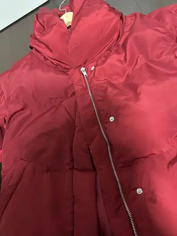 사만사 타바사2 다운 자켓 L 사이즈 빨간색