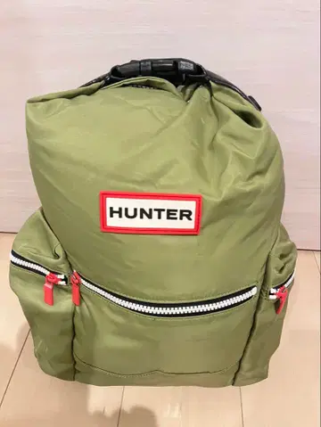 HUNTER 올리브 그린 백팩