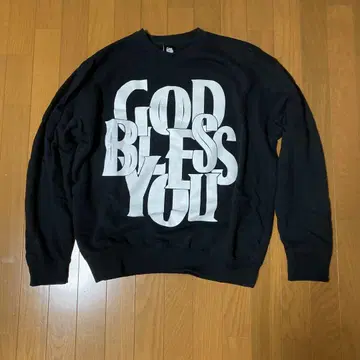 GOD BLESS YOU 맨투맨 XXL
