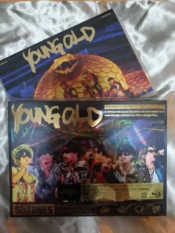 YOUNG GOLD SixTONES Blu-ray 최초 한정 보통