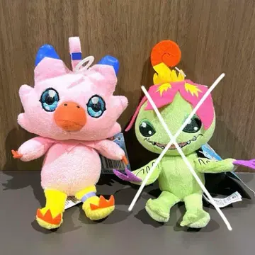 단종 레어 디지몬 피요몬 봉제 인형 마스코트 소