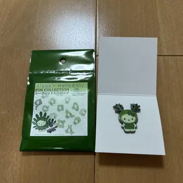 오사카 엑스포 헬로키티 일본관 모키티 히지키 핀 배지