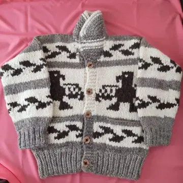 캐나다제 코위찬 가디건