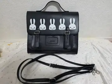 CUNE 토끼 프린트 숄더백