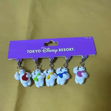 베이맥스 참 5개 세트 디즈니 리조트 한정판 새상품