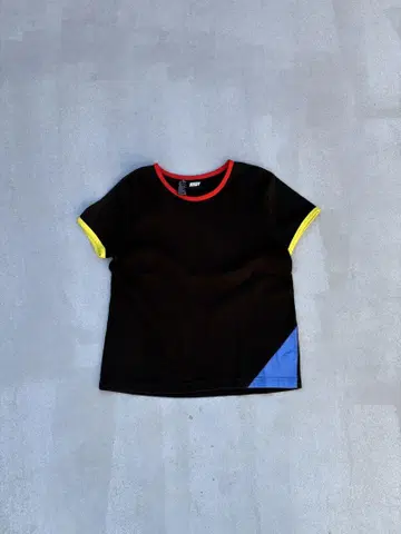 DKNY 컬러 블록 티셔츠