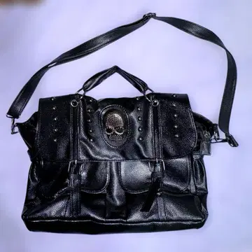 00s y2k 펑크 skull Shoulder bag
