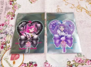 부채형 클리어 카드 큐어 키스 큐어 마제스티