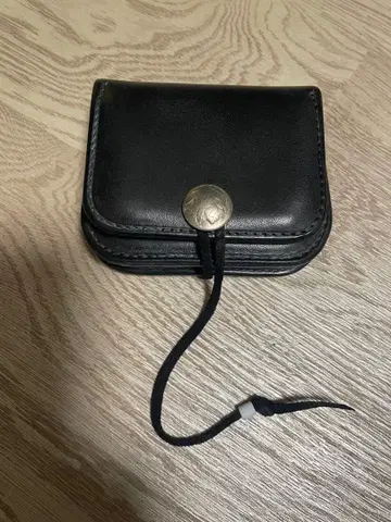 고로즈 각형 동전 지갑 블랙 미사용 새상품