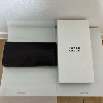 TAKEO KIKUCHI 장지갑 박스 포함