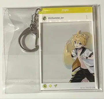 SNS풍 아크릴 키링 카가미네 렌 Summer vacation