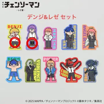 [ 덴지&레제 ] 트레이딩 미니 아크릴 스탠드 레트로 GAME