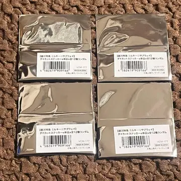 [ 은하 특급 밀키 웨이 ] 빌레반 미개봉 다이컷 스티커