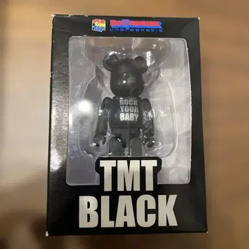 [ 미개봉 ] BE@RBRICK TMT BLACK 피규어