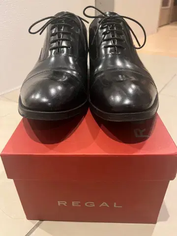 REGAL 811R AL 블랙 스트레이트 팁