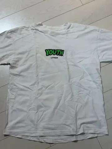 youth Loser 1997 T셔츠 화이트