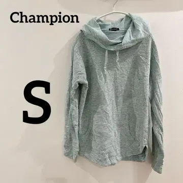 Champion [ S ] 후드 부착 후드티 라이트 그린 챔피온