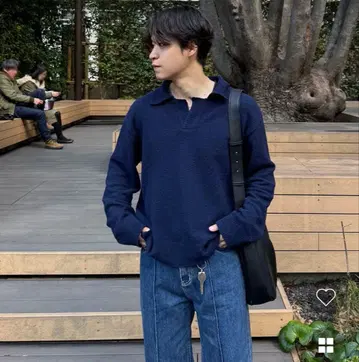 클러치 스키퍼 부클 니트