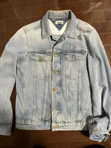 HILFIGER DENIM 데님 자켓 M 사이즈 라이트 블루