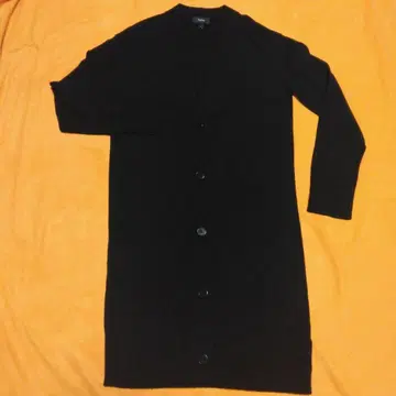 Theory 블랙 롱 가디건 S (M 상당)