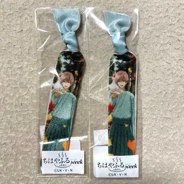 치하야후루 마지마 타이치 헤어 타이 (리스트 밴드) 세트