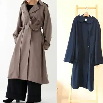 AMERI VINTAGE STUDIOUS 별주 3way 돌먼 트렌치코트