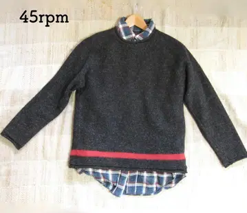 45rpm 라인 니트