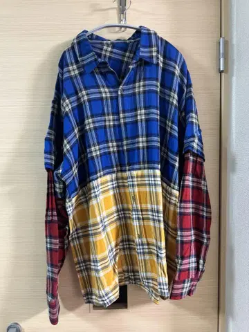 LEGENDA 레전드 LES123 체크 셔츠 3종 오버 사이즈