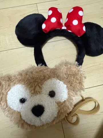 디즈니 미니 머리띠 닷피 미니백 2