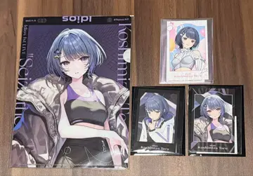 Idios 1stLIVE 폴라로이드풍 카드 클리어 파일 코시미즈 토오루