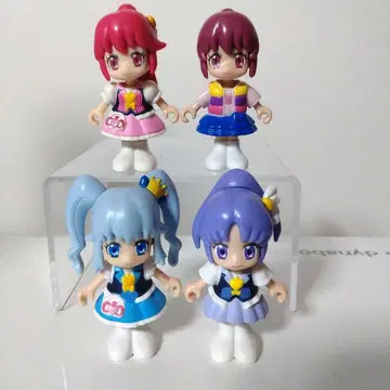 BANDAI 프리코디 인형 해피니스 차지 프리큐어 4체