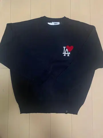 PUBLUX 다저스 콜라보 블랙 니트 택 포함